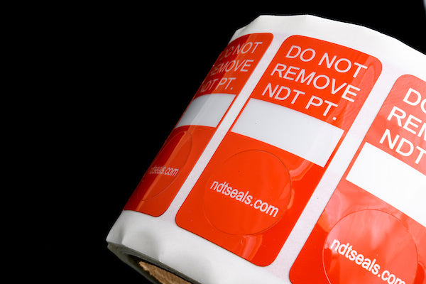 Operator Inspection Point Label NDT Seals